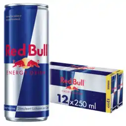 Albert Heijn Red Bull Energy drink 12-pack voordeelverpakking aanbieding