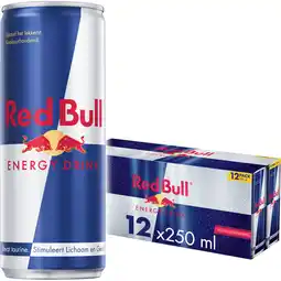 Albert Heijn Red Bull Energy drink 12-pack voordeelverpakking aanbieding
