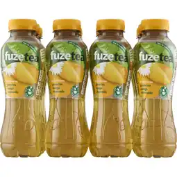 Albert Heijn Fuze Tea Green ice tea mango chamomile 12-pack aanbieding