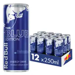 Albert Heijn Red Bull Energy drink bosbes 12-pack aanbieding