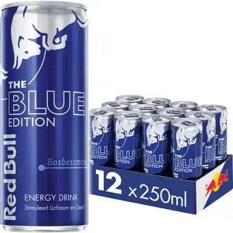 Albert Heijn Red Bull Energy drink bosbes 12-pack aanbieding