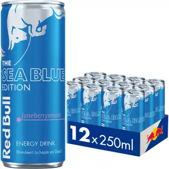 Albert Heijn Red Bull Energy drink juneberry 12-pack aanbieding