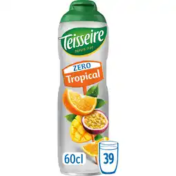 Albert Heijn Teisseire Zero tropical siroop aanbieding