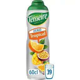 Albert Heijn Teisseire Zero tropical siroop aanbieding