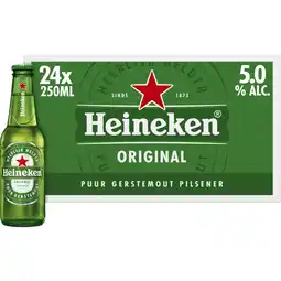 Albert Heijn Heineken Premium pilsener draaidop 24-pack aanbieding