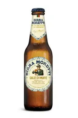 Albert Heijn Birra Moretti Sale di mare bier aanbieding