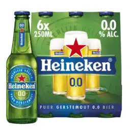 Albert Heijn Heineken Premium pilsener 0.0 draaidop 6-pack aanbieding