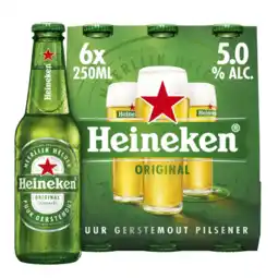 Albert Heijn Heineken Premium pilsener draaidop 6-pack aanbieding