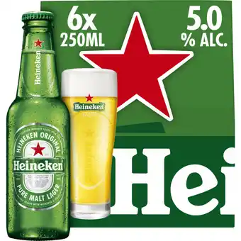 Albert Heijn Heineken Premium pilsener draaidop 6-pack aanbieding