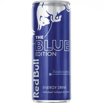 Albert Heijn Red Bull Energy drink bosbes aanbieding