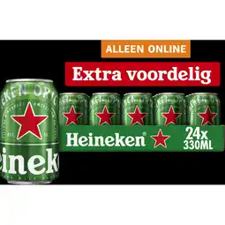 Albert Heijn Heineken Premium pilsener 24-pack aanbieding