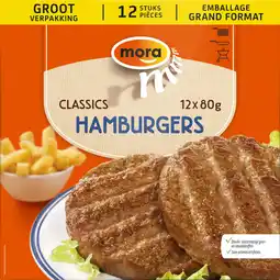 Albert Heijn Mora Classics hamburgers grootverpakking aanbieding