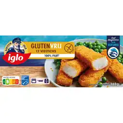 Albert Heijn Iglo Vissticks glutenvrij aanbieding
