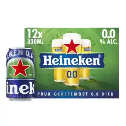 Albert Heijn Heineken Pilsner 0.0% 12-pack aanbieding
