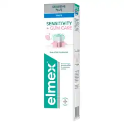 Albert Heijn Elmex Tandpasta sensitive plus gum white aanbieding