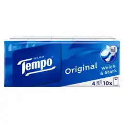 Albert Heijn Tempo Original 4-laags zakdoeken aanbieding