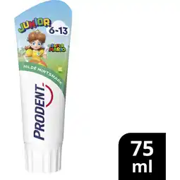 Albert Heijn Prodent Tandpasta Mario junior 6-13 jaar aanbieding