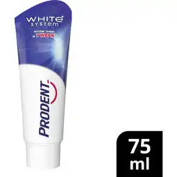 Albert Heijn Prodent Tandpasta white system aanbieding