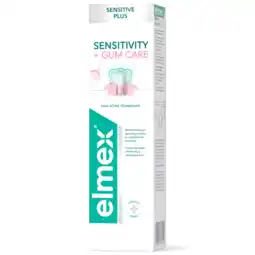 Albert Heijn Elmex Tandpasta sensitive plus gum aanbieding
