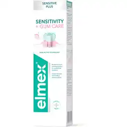 Albert Heijn Elmex Tandpasta sensitive plus gum aanbieding