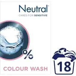 Albert Heijn Neutral Parfumvrij waspoeder kleur aanbieding