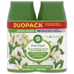 Albert Heijn Air Wick Pure fresh navulling duo-pack aanbieding