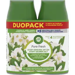 Albert Heijn Air Wick Pure fresh navulling duo-pack aanbieding
