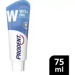 Albert Heijn Prodent Tandpasta wit + fris aanbieding