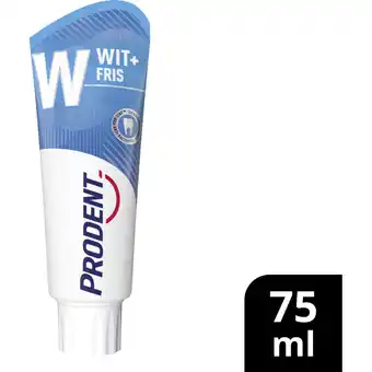 Albert Heijn Prodent Tandpasta wit + fris aanbieding
