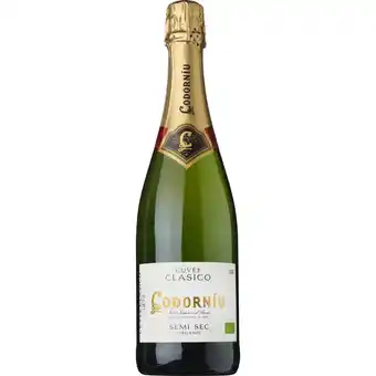 Albert Heijn Codorníu Clasico semi sec organic aanbieding