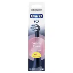 Albert Heijn Oral-B IO gentle care opzetborstels zwart aanbieding