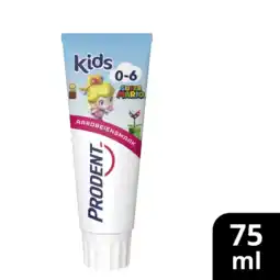 Albert Heijn Prodent Tandpasta Mario kids 0-6 jaar aanbieding