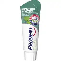 Albert Heijn Prodent Menthol power tandpasta aanbieding