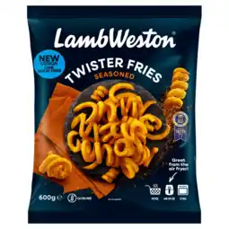 Albert Heijn LambWeston Twister fries seasoned aanbieding