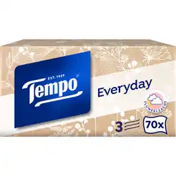 Albert Heijn Tempo Light box 3-laags zakdoeken aanbieding