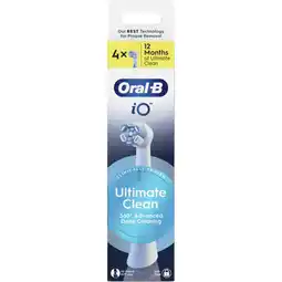 Albert Heijn Oral-B IO ultimate clean white opzetborstels aanbieding