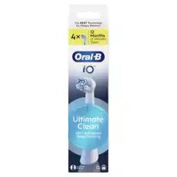 Albert Heijn Oral-B IO ultimate clean white opzetborstels aanbieding