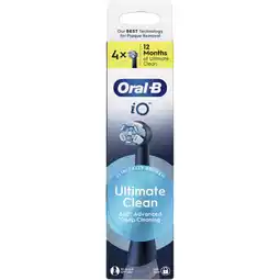 Albert Heijn Oral-B IO ultimate clean black opzetborstels aanbieding
