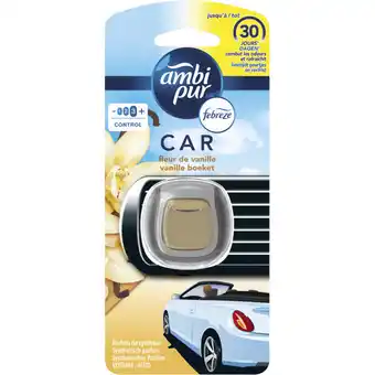Albert Heijn Ambi Pur Car luchtverfrisser vanille boeket aanbieding