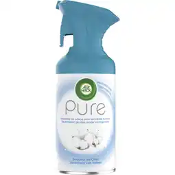 Albert Heijn Air Wick Luchtverfrisser spray pure katoen aanbieding