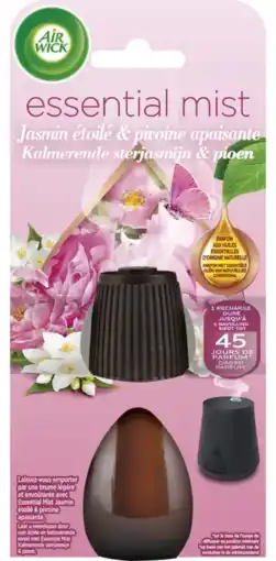 Albert Heijn Air Wick Jasmijn & pioenroos navulling aanbieding