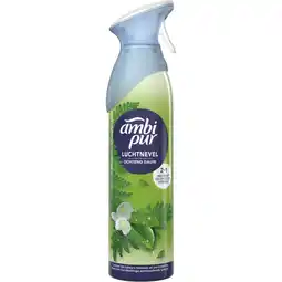 Albert Heijn Ambi Pur Luchtverfrisser spray ochtend dauw aanbieding