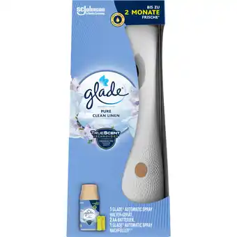 Albert Heijn Glade Automatic spray houder pure clean linen aanbieding