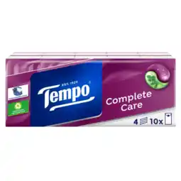 Albert Heijn Tempo Complete care 4-laags zakdoeken aanbieding