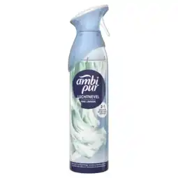 Albert Heijn Ambi Pur Luchtverfrisser spray fris linnen aanbieding