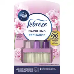 Albert Heijn Ambi Pur 3Volution Navulling Vleugje Bloesem aanbieding