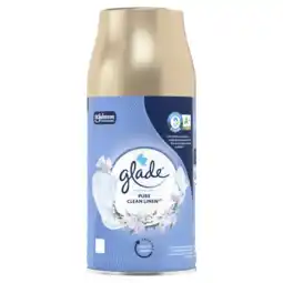 Albert Heijn Glade Automatic spray clean linen navulling aanbieding