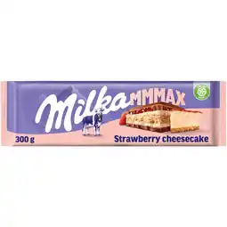 Albert Heijn Milka Mmmax chocoladereep aardbei cheesecake aanbieding