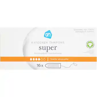 Albert Heijn AH Katoenen tampons super aanbieding