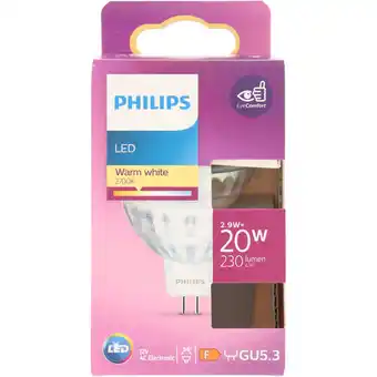 Albert Heijn Philips Led spot GU5.3 20W aanbieding